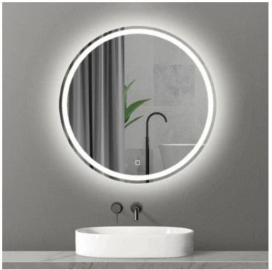 SMART LED BATHROOM MIRROR - ROUND, RECTANGULAR & SQUARE | DEFOGGING | ADJUSTABLE LIGHTING | FRAMELESS