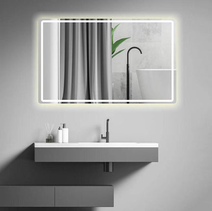 SMART LED BATHROOM MIRROR - ROUND, RECTANGULAR & SQUARE | DEFOGGING | ADJUSTABLE LIGHTING | FRAMELESS
