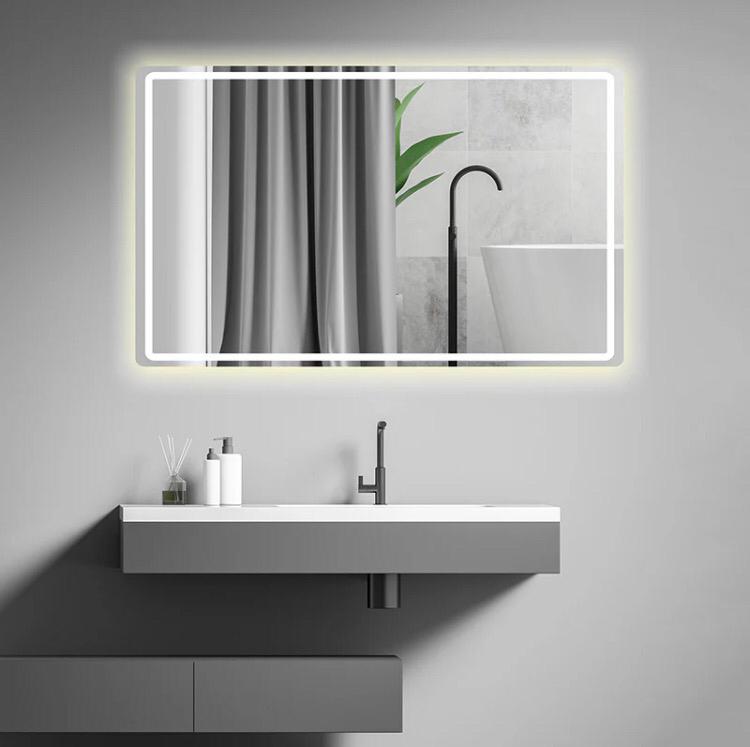 SMART LED BATHROOM MIRROR - ROUND, RECTANGULAR & SQUARE | DEFOGGING | ADJUSTABLE LIGHTING | FRAMELESS