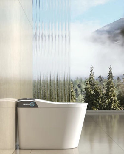 LUXURY JAPANESE SMART TOILET BIDET - AUTO FLUSH, UV STERILISATION, HEATED SEAT, AIR DRYER, REMOTE CONTROL, AROMATHERAPY, MODERN WC