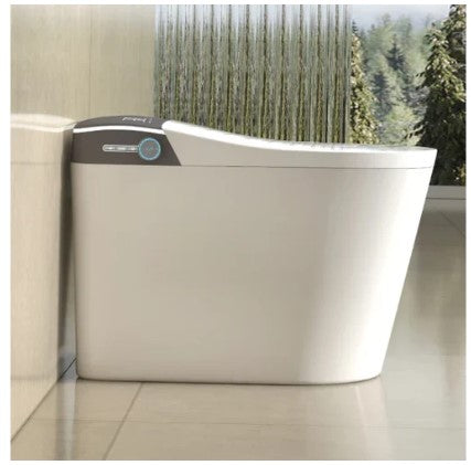 LUXURY JAPANESE SMART TOILET BIDET - AUTO FLUSH, UV STERILISATION, HEATED SEAT, AIR DRYER, REMOTE CONTROL, AROMATHERAPY, MODERN WC