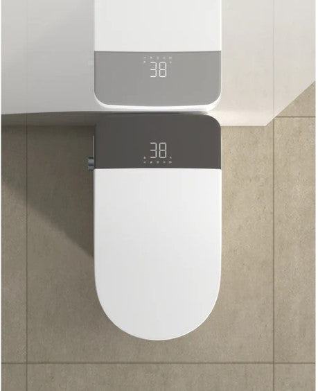 LUXURY JAPANESE SMART TOILET BIDET - AUTO FLUSH, UV STERILISATION, HEATED SEAT, AIR DRYER, REMOTE CONTROL, AROMATHERAPY, MODERN WC